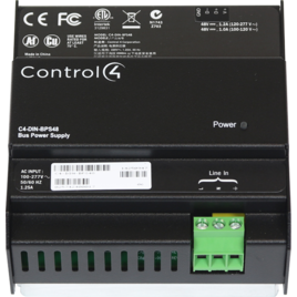 Блок питания для шины 48В для проводных кнопочных панелей (DIN формат)