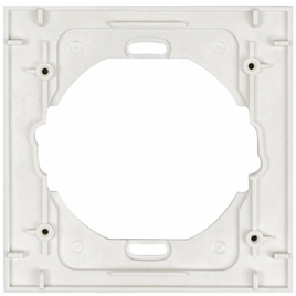 Переходник для установки в круглый подрозетник одинарный комплект 5 шт